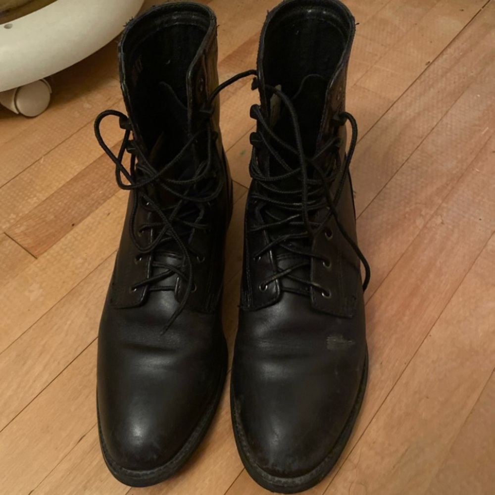 Ariat Women's Black Combat Boots